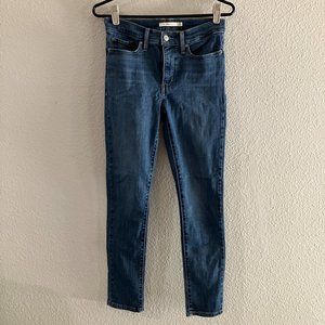 Women's Size 27 Levi's Jeans 311 Shaping Skinny Medium Wash